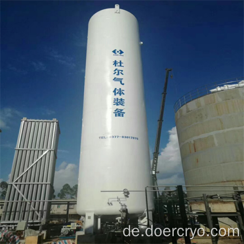 10m3 Lagertank für flüssiges Kohlendioxid vertikal/horizontal
